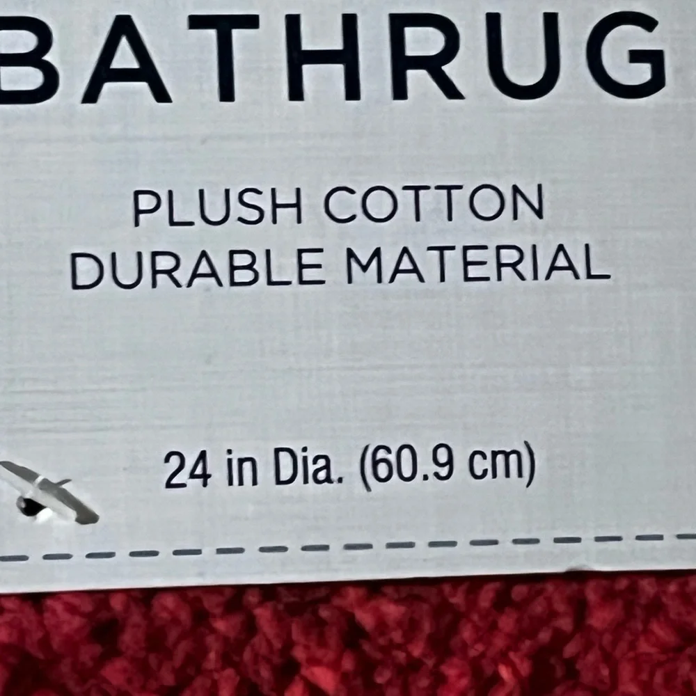 Vintage Cannon RN 15099 Plush Cotton bath Rug Firm Price